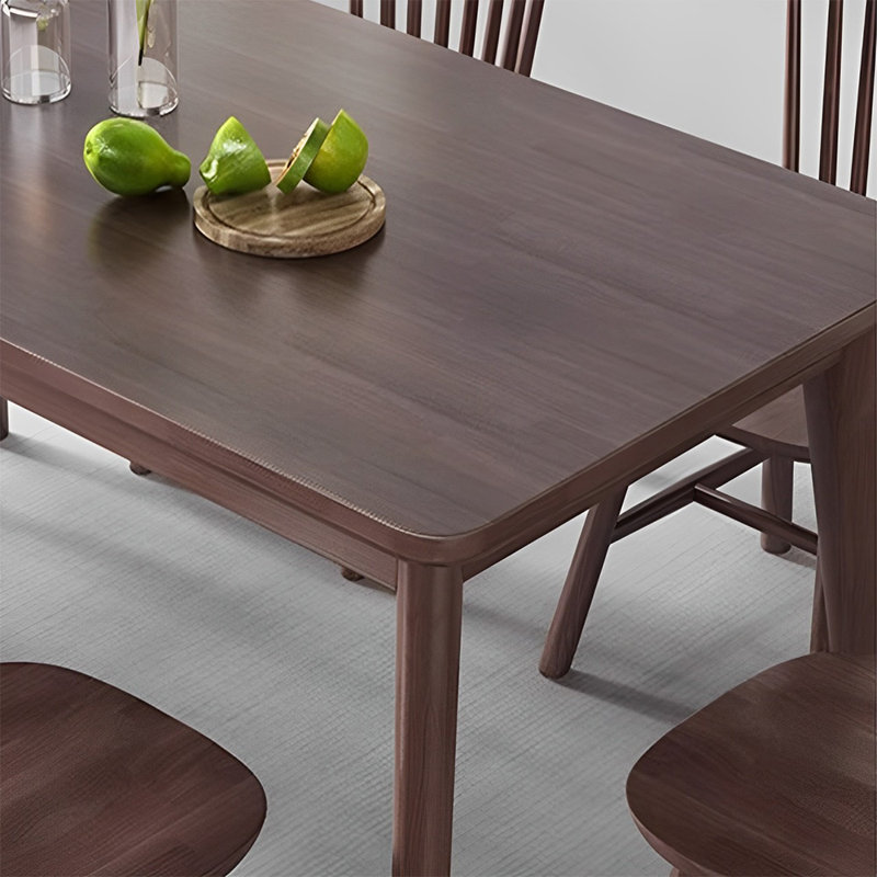 Vintage solid wood dining table sets, 29.52"H x 59.05"L x 31.49"W
