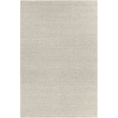 Tapis crème en laine contemporain Kurten