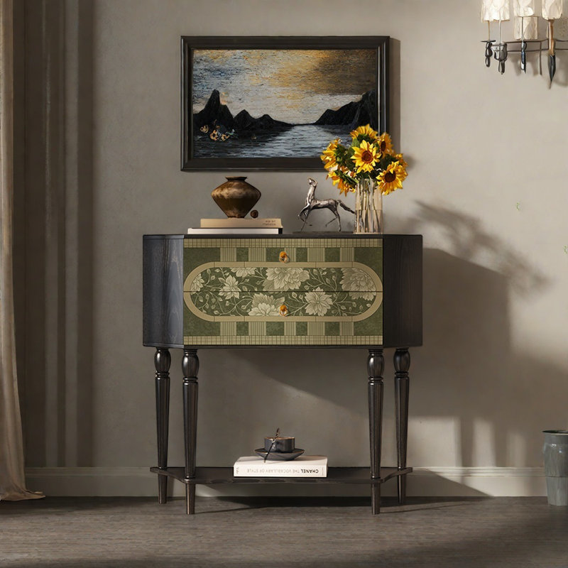 Buffet 33,5 po Creative, Noir/vert