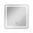 Bodine Glass Flat Wall Mirror-1703053105