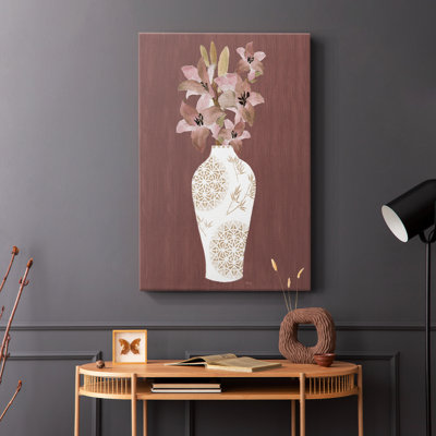 Romantic Florals II -Gallery Wrapped Cavas