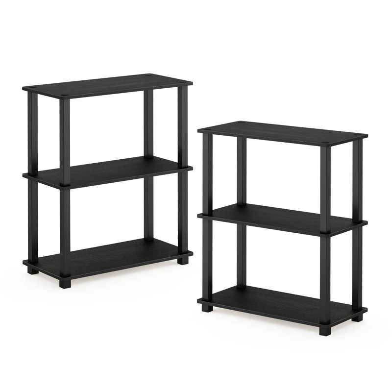 Étagère à livres H 29,5 "x l 23,6" Banji, Americano / Noir