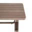 Table basse d'extérieur Kring en eucalyptus et corde brune Kring
