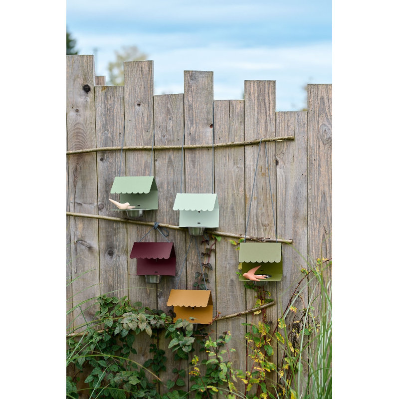 Picoti Bird Feeder, Red Ochre