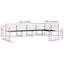325cm Wide Patio Sectional