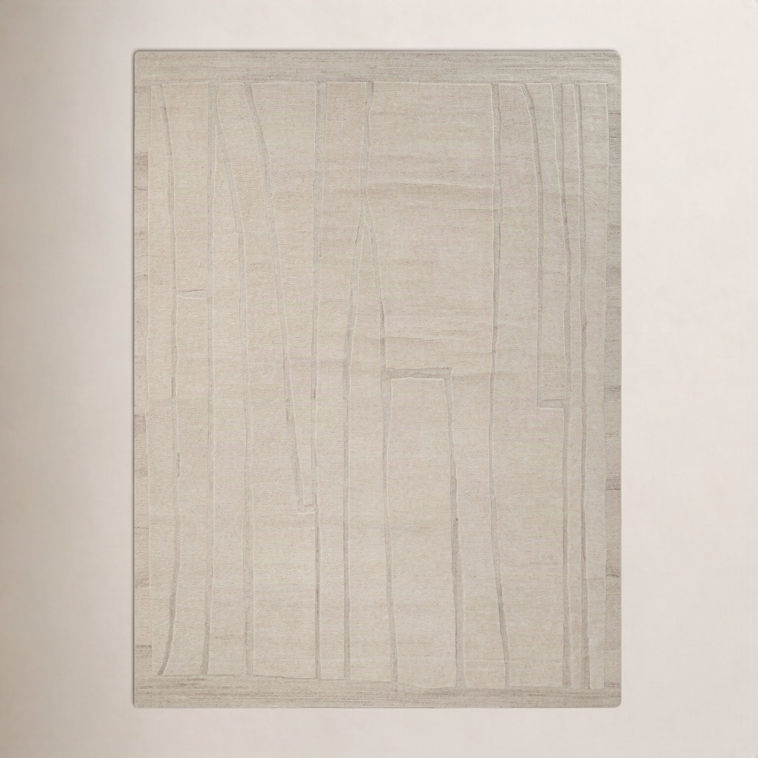 Lira Hand-Tufted Wool Geometric Rug, Rectangle 8'9" x 11'9"