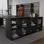 Bureau de direction en bois massif noir en L-1181497661-1181497649