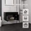 Meuble-lavabo flottant 36 po avec lavabo 36 po, porte à fermeture douce, comptoir et dosseret en marbre de culture blanc Carrara 2 po