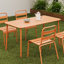 Longue table de salle à manger d'extérieur Villa Courtyard
