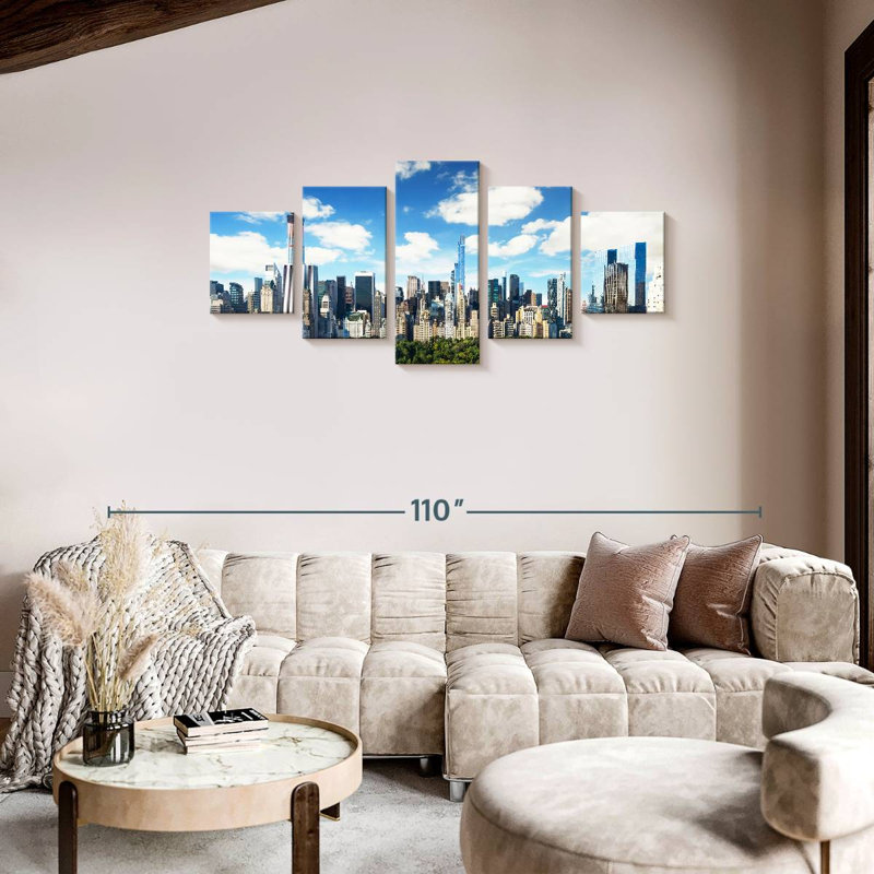 Central Park NY USA, 34" H x 74" W