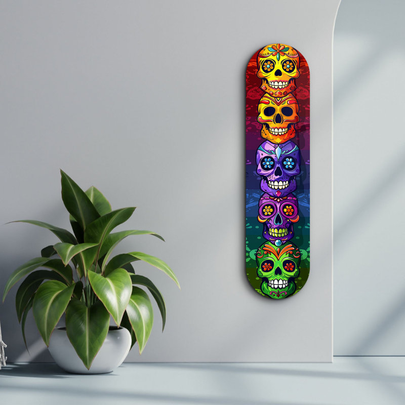 Peinture décorative en verre trempé