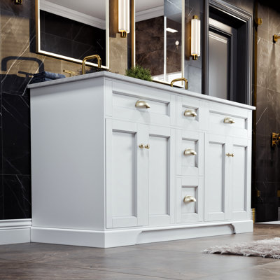 Didomenico 60" Double Bathroom Vanity Set