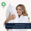 Protège-oreiller 100% coton Delara, certifié GOTS, paquet de 2, blanc, 21 po x 26 po-88327679