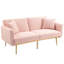 Adalaide 2 Seater Velvet Sofa Bed-2100165976