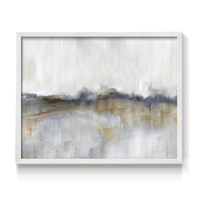 Marée automnale - Impression encadrée - Restickable, H 11 po x l 14 po, Blanc