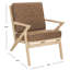Fauteuil de 33,13 po de large Uriarte