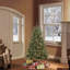 Sapin de Noël givré pré-éclairé-50784601