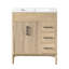 Freestanding Standard With Ceramic Top