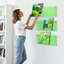 Organisateur de bibliothèque mural à 3 niveaux-126842522