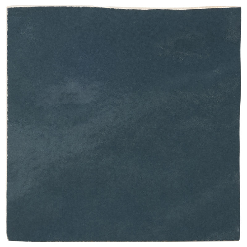 Virello 4x4 Glossy Ceramic Wall Tile, Coastal Blue
