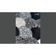 Carrelage écaille de poisson en marbre 12 x 12 Stellare Terrazzo (paquet de 5 pieds carrés) - paquet de 5-109928289