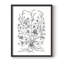«B&W Plant Speciment», reproduction encadrée - bois massif-948548432-948548436