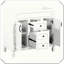 Meuble-lavabo moderne sans lavabo supérieur-1234821841