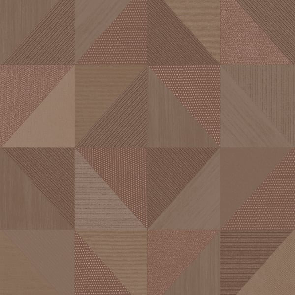 Rouleau de papier italien Italian Textures 4 Collection Geometrico Congo, Rouge