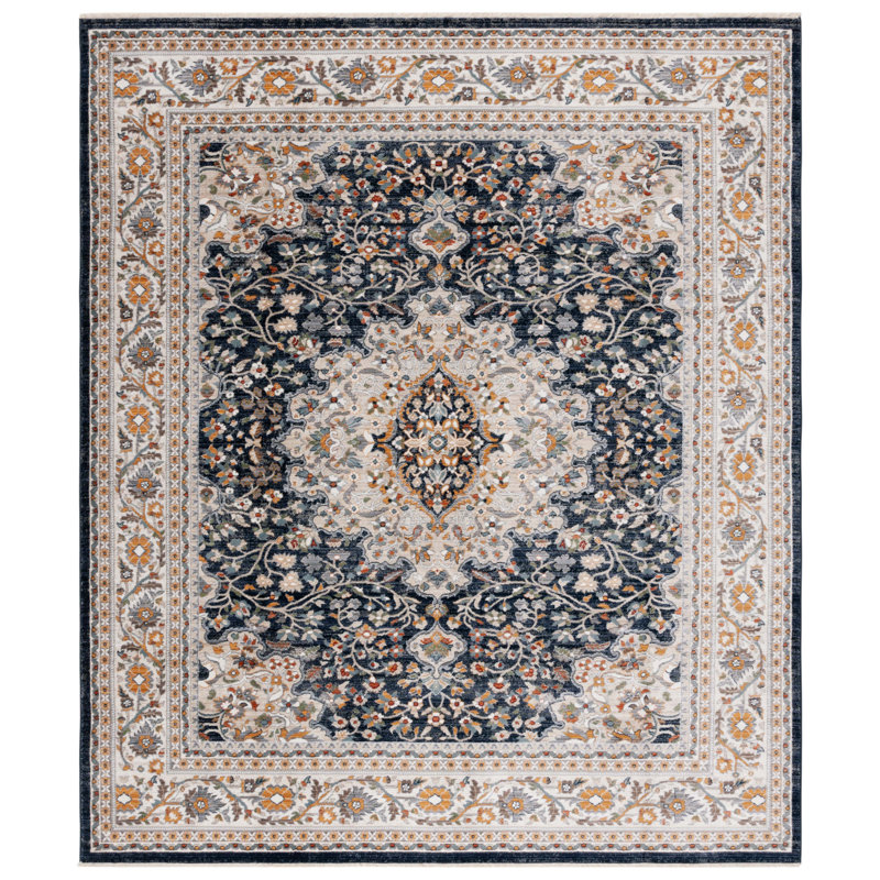 Lauren Ralph Lauren 1100 Performance Oriental Rug, Round 6'7"