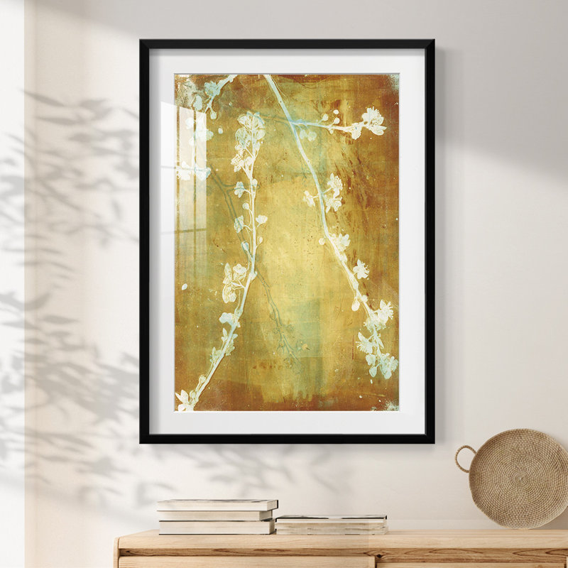 Tandis que je - galerie tendue sur toile, H 28,5 po x l 20,5 po, Noir, noir, noir, noir