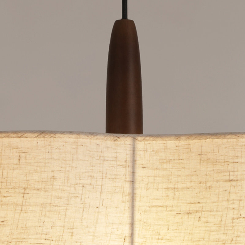 Plafonnier en tissu Creative, H 59,06 po x l 22,83 po x P 22,83 po