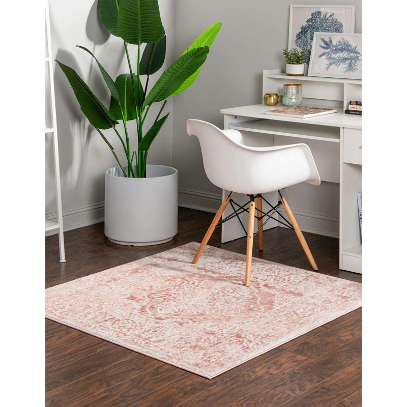 Boyland Oriental Indoor Rug, Square 4'1"