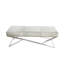 Banc en cuir véritable Cayden