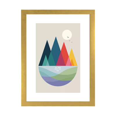 Quelque part par Andy Westface - impression d'art graphique