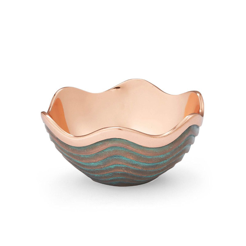 Nambe Copper Canyon Bowl 7 In Dia