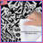 Black White Ornate Pattern Comforter-128733999