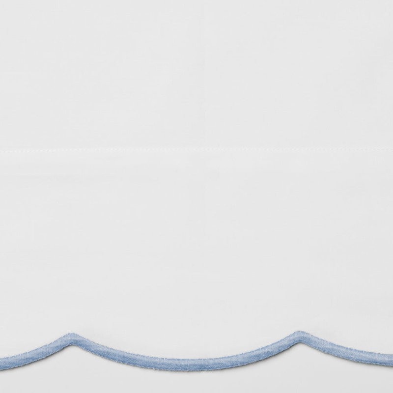 Limana Flat Sheet, Sea, King Flat Sheet