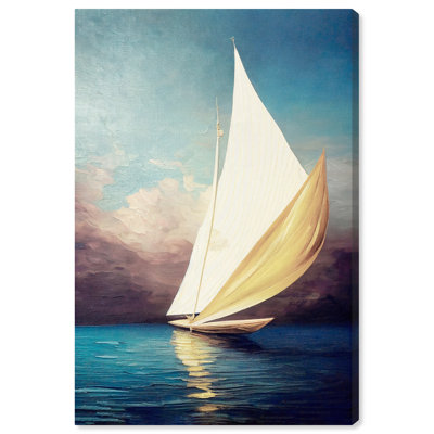 Voile dorée - Impression sur toile