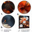 Coral Flower Autumn Radiance II - décoration murale florale en métal-1522198401