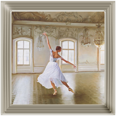 Single Picture Frame Painting on Glass