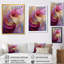 «Abstract Lavender Tranquility Balance IV», reproduction d'art moderne sur toile abstraite-906091390-906091389-906091376