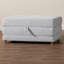 Repose-pieds convertible Amabilia Baxton Studio Sabriel