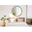 Huldar Glass Flat Wall Mirror