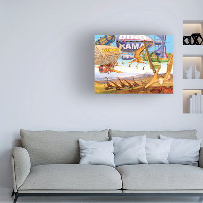 Bolog Porter Hastings The Fire Fields Tour Canvas Art