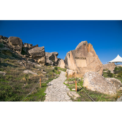 Qobustan National Park by Master2 - Wrapped Canvas Print