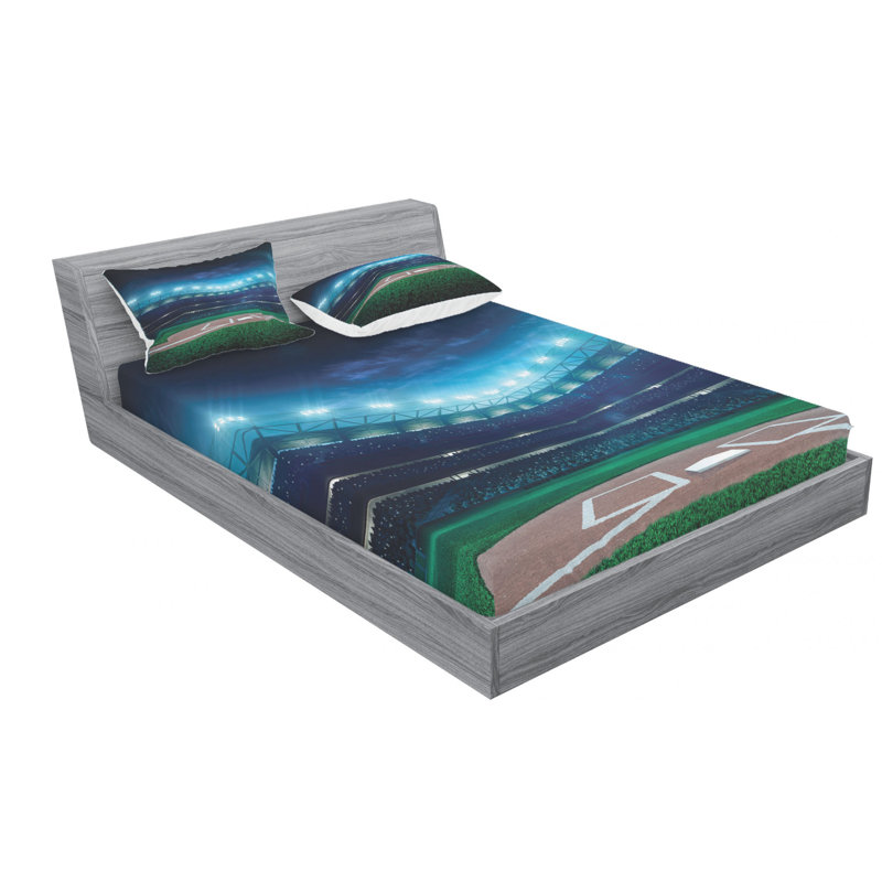 Microfiber Sheet Set, Full Sheet Set with Fitted Sheet