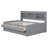 Wooden Captain Daybed Bed With Built-In Bookshelves-338012573-338012562