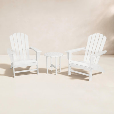 POLYWOOD® Nautical 2-Person Patio Seating Group