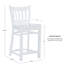 Tabouret de comptoir Khrystian-1122162899