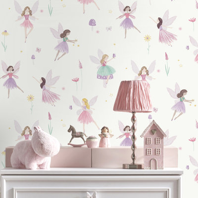 Papier peint enchanté Fairy Friends